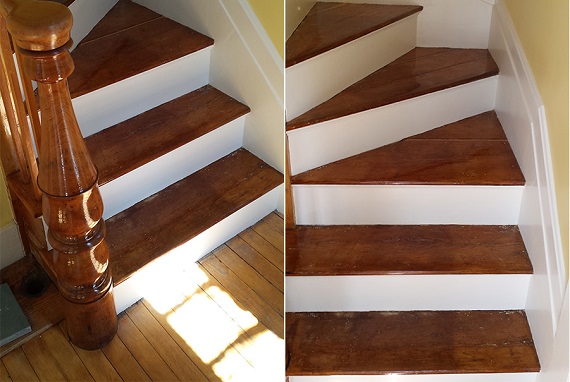 Bradbury Painting Stair Restoration Portland Maine